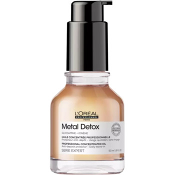 Serie Expert Metal Detox Professional Concentrated Oil - Vyživujúci olej na vlasy proti lámavosti vlasov
